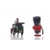 Image 3 : Two(2) vintage tin toys of English Queen's guard and ol