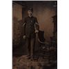 Image 2 : Three(3) antique tin types.  SIZE: see attached ruler p