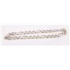 Image 1 : Silver Cuban link bracelet, 925 Italy.  SIZE: see attac
