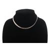 Image 1 : Sterling silver chain. Sterling silver omega style chai
