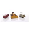 Image 1 : Three(3) vintage toys.  SIZE: see attached ruler photo.