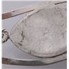 Image 5 : Vintage sterling silver bangle with abalone shell .   S