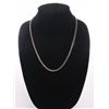 Image 1 : Sterling silver snake chain.  SIZE: see attached ruler