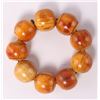 Image 2 : Large bone prayer beads.  SIZE: see attached ruler phot