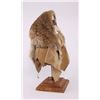 Image 2 : Tribal warrior wood carved bust with painted face with