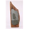 Image 1 : Scrimshaw slate of a sailboat signed by artist "Brot".