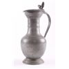 Image 1 : 19th Century pewter pitcher.  SIZE: see attached ruler