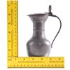 Image 2 : 19th Century pewter pitcher.  SIZE: see attached ruler