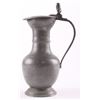 Image 3 : 19th Century pewter pitcher.  SIZE: see attached ruler