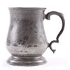 Image 4 : 19th Century pewter mug, stamped with a crown touch mar