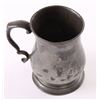 Image 7 : 19th Century pewter mug, stamped with a crown touch mar