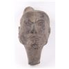 Image 1 : Chinese Xian Warrior style terra cotta grey pottery hea