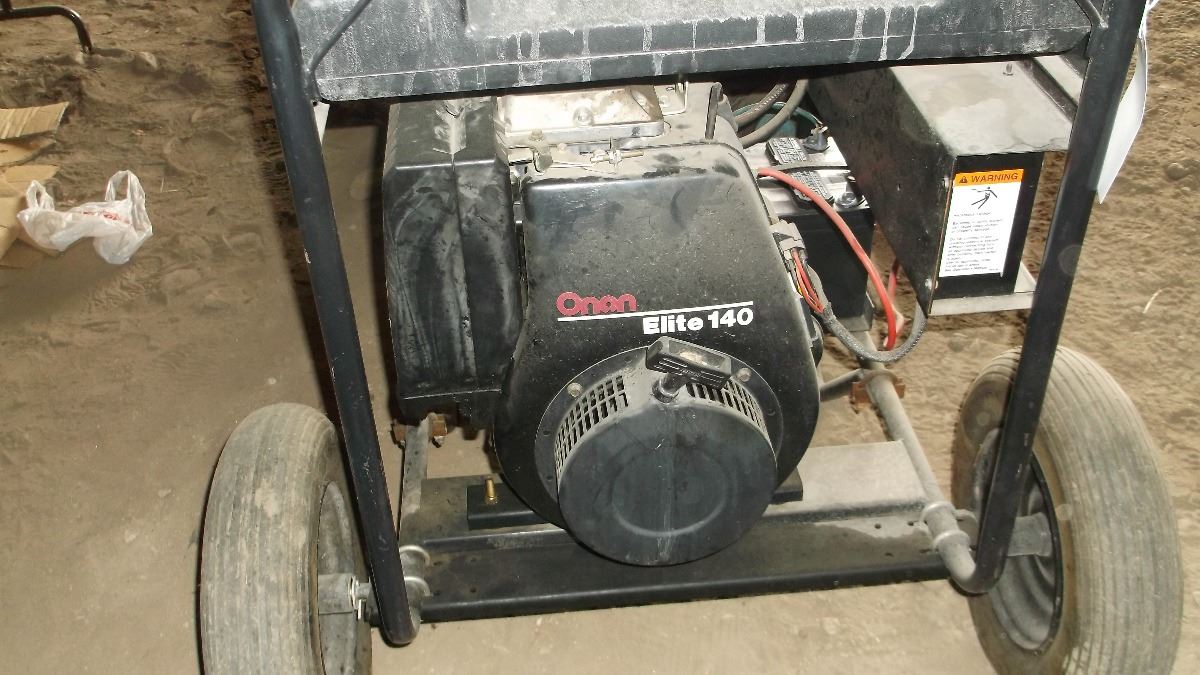 Onan Pro 6000E Elite 140 Generator Runs Good