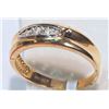 Image 2 : #32-10KT GOLD DIAMOND RING W/ COA