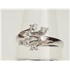 Image 1 : #45-STERLING SILVER CZ RING