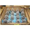 Image 1 : item#6CASE OF 12 CRACKLE GLASS SOLAR GARDEN LIGHTS