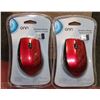 Image 1 : item#38  CASE OF 2 RED WIRELESSS MICE