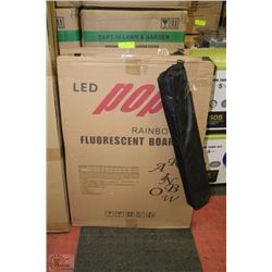 LED WRITING BOARD WITH TRIPOD STAND