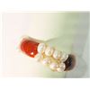 Image 2 : #15-FRESHWATER PEARL & AMBER BRACELET