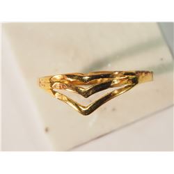 #32-STERLING SILVER RING (APPROX. 1.0G)