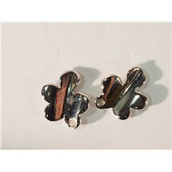 #43-STERLING SILVER RHODIUM PLATED DIAMOND