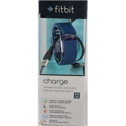 FITBIT CHARGE + ACTIVITY WRISTBAND-SMALL(BLUE)