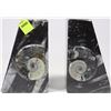 Image 5 : AMMONITE FOSSIL BOOKENDS