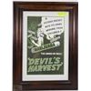 Image 1 : MARIJUANA DEVILS HARVEST FRAMED PRINT