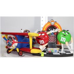 SET OF M & M DISPENSERS