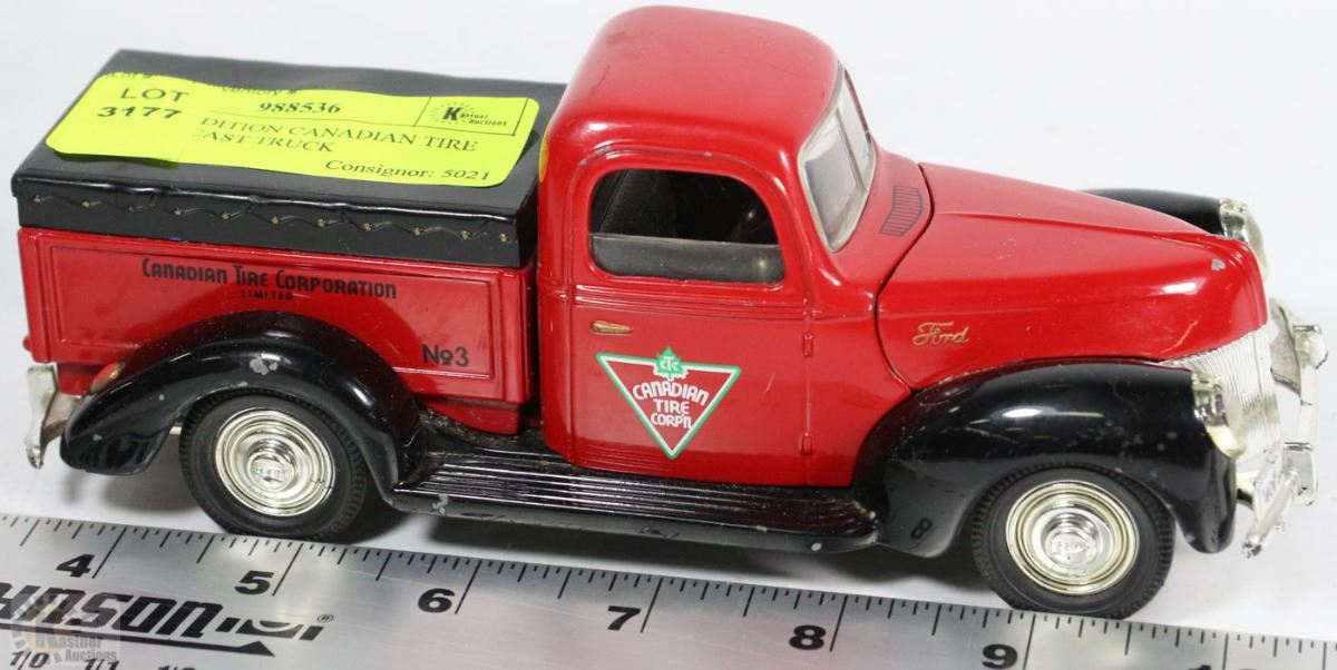 LIMITED EDITION CANADIAN TIRE FORD DIE CAST TRUCK