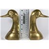 Image 1 : PAIR OF BRASS DUCK HEAD DOOR STOPPERS