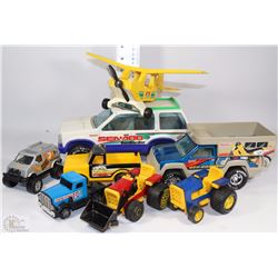 FLAT OF 1970'S TONKA FISHER PRICE TOYS