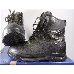 MENS ULTRA-LITES 8" SIDE ZIP BLACK BOOT SIZE 9
