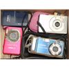 Image 1 : BOX W/3 CANON POWER SHOT CAMERAS,