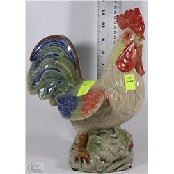 PORCELAIN CHICKEN ORNAMENT 12" TALL