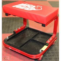 TORIN BIG RED SHOP STOOL ON WHEELS