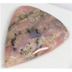 33.80 CT NATURAL REDDISH-PINK  POLISHED OPAL