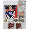 Image 1 : WAYNE GRETZKY HOCKEY MEMORABILIA LOT INCLUDES (2)