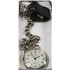 Image 1 : BREEZE QUARTZ POCKET WATCH W/CHAIN