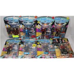 8 STAR TREK FIGURINES