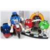 Image 1 : M&M BIKE & JUKEBOX CANDY DISPENSERS