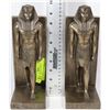 Image 1 : PAIR OF 2002 SIGNED EGYPT BOOKENDS
