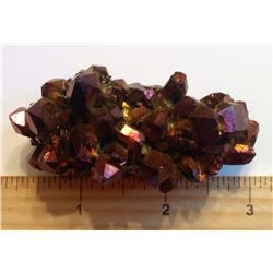 65.89 GRAM TITANIUM CRYSTAL AGATE DRUZY SPECIMEN