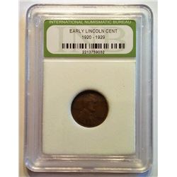 1927 US LINCOLN PENNY