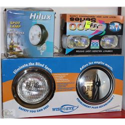 LOT OF NEW ASSORTED LIGHTS