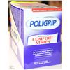 Image 1 : POLIGRIP DENTURE ADHESIVE COMFORT STRIPS