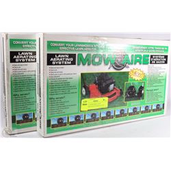 LOT OF 2 MOWAIRE LAWN AERATING SYSTEM BRAND NEW