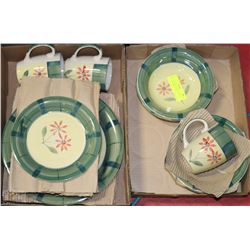 15PC HOME DISCOVERY DISH SET PLATES, BOWLS, CUPS