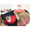 Image 1 : LOT OF 17 NEW HOCKEY+ BASEBALL HATS WITH TAGS
