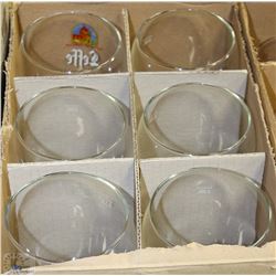 LOT OF 6 LEFFE 0.33L WINE GLASSES